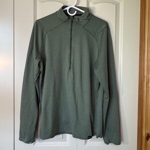 Patagonia Green Quarter-Zip Sweatshirt